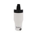 [HV134-BW-11] Moya "High Tide" 380ml Travel Coffee Mug Black/White Image 