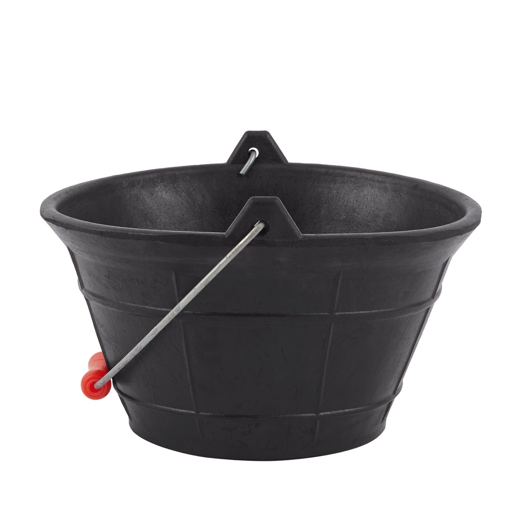 [B4.] Red  Gorilla - Tyre Rubber Buckets - Feed Bucket Image 