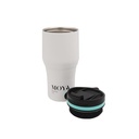 [HV124-TW-11] Moya "High Tide" 380ml Travel Coffee Mug Blue/White Image 