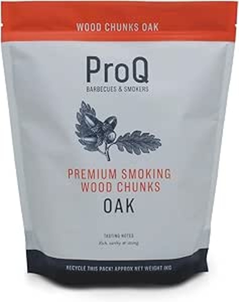 [252441] ProQ Smoking Wood Chunks - Oak - Bag (1kg) Image 