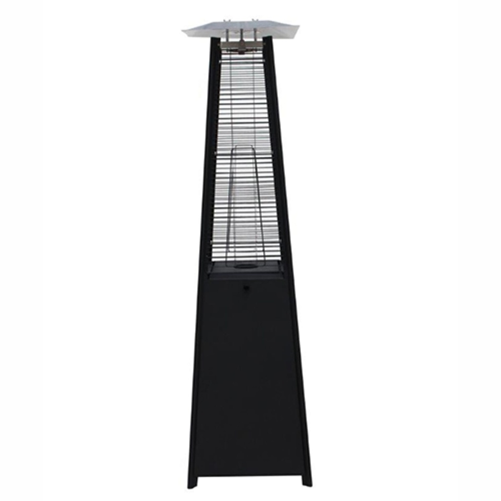 [CZGB-I-BLACK] PureHeat Pyramid Style Gas Patio Heater In Black Image 