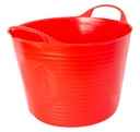 [SP14R] Red  Gorilla -  Tubs & Recycled Black Tubs - 14L Red Image 