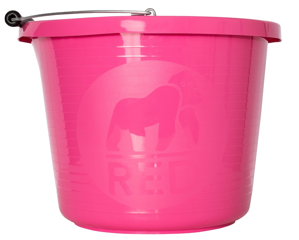 [PRM.PK] Red  Gorilla - Premium Buckets - Premium Pink Bucket Image 