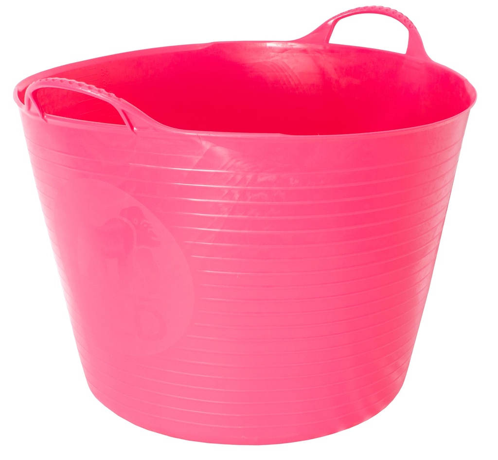 [SP42PK] Red  Gorilla - Gorilla Tubs & Recycled Black Tubs - Large 38L -Pink Image 