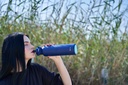 [DB03002A] Moya "Black Sea"  700ml Insulated Sustainable Water Bottle Navy Image 