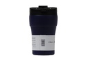 [HV133-BN-19] Moya "Low Tide" 250ml Travel Coffee Mug Black/Navy Image 