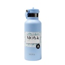 [DB02003A ] Moya "Starfish" 500ml Insulated Sustainable Water Bottle Powder Blue Image 