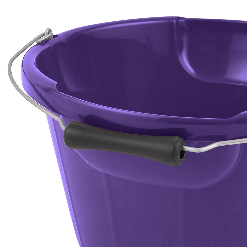 [B4/GP/P] Red  Gorilla - Gorilla Plas - Gorilla Plas 10L Feed Bucket -Purple Image 