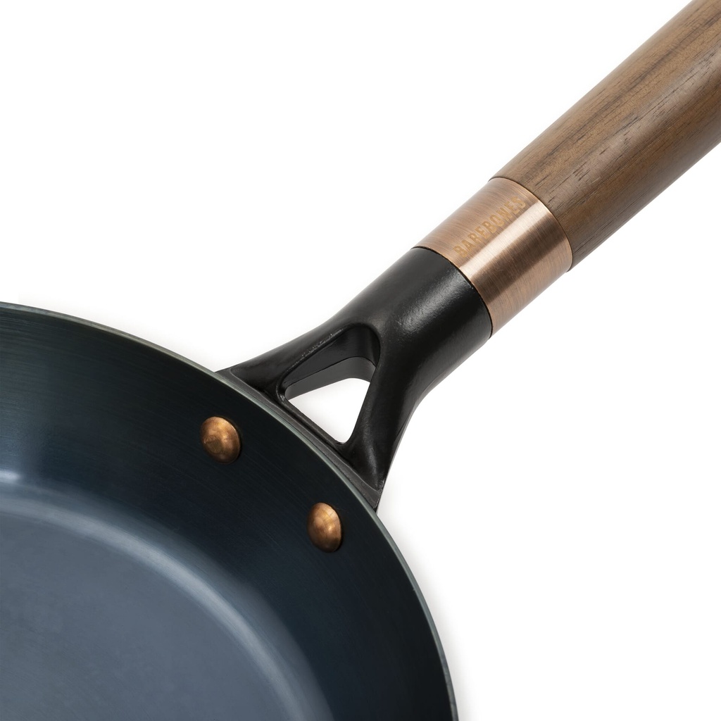 [CKW-419] BareBones - Blue Carbon Steel Skillet 9" Image 