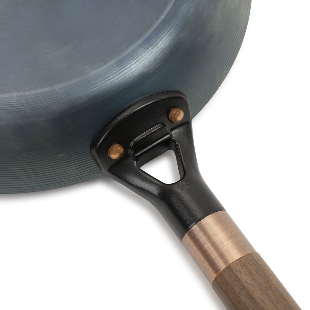 [CKW-419] BareBones - Blue Carbon Steel Skillet 9" Image 