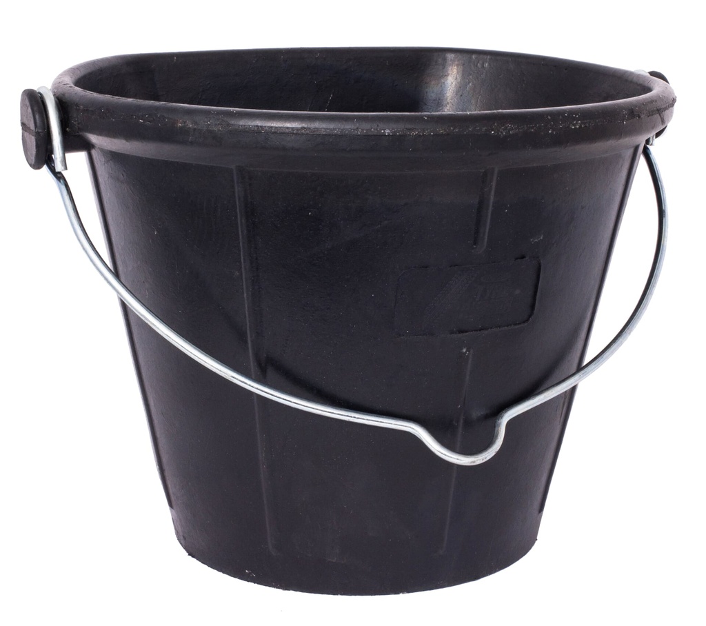 [B5] Red  Gorilla - Tyre Rubber Buckets - Flat-Back Bucket Image 