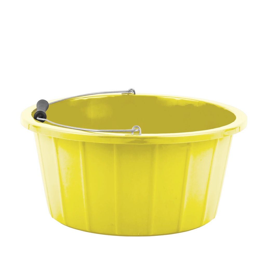 [PRM/SHLW/Y] Red Gorilla - Premium Buckets - Premium Shallow Bucket -Yellow Image 