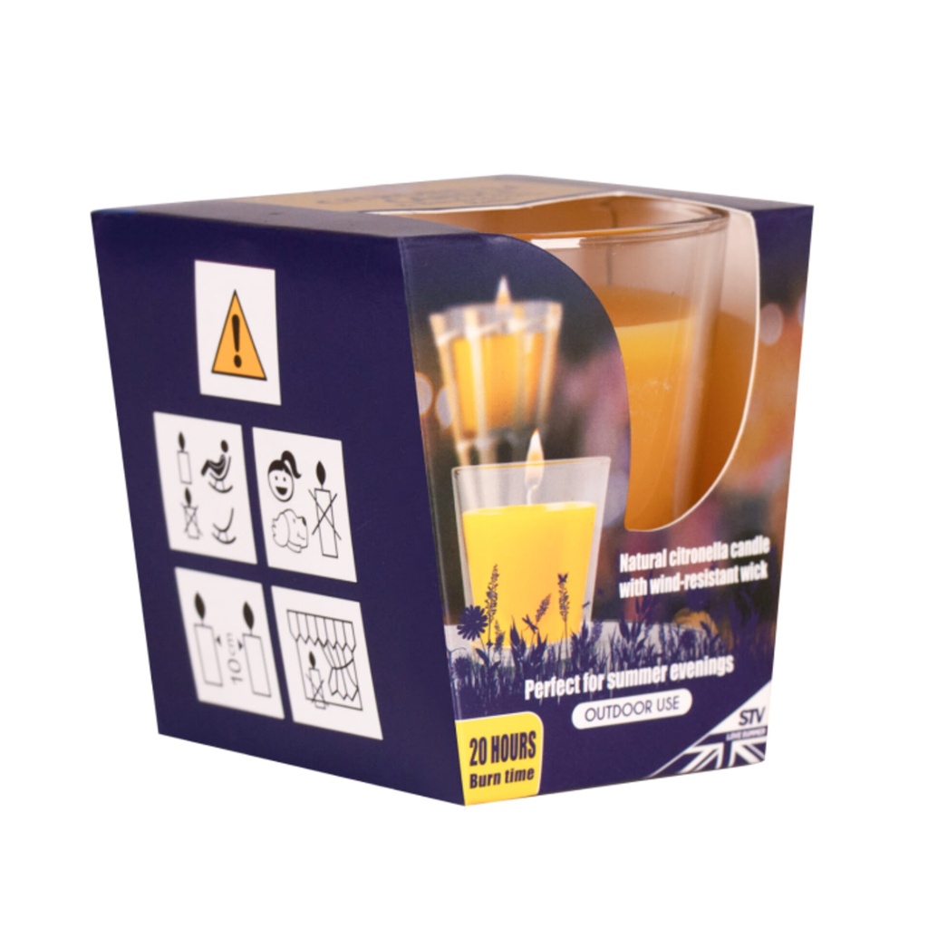 [ZER459] STV  Citronella Candle & Torch Refill Image 