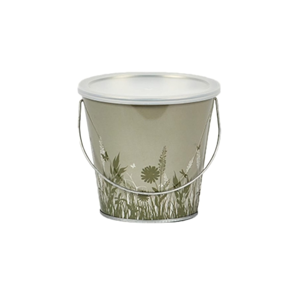 [ZER465] STV  Citronella Candle Bucket - Close to home - Assorted Colours Image 