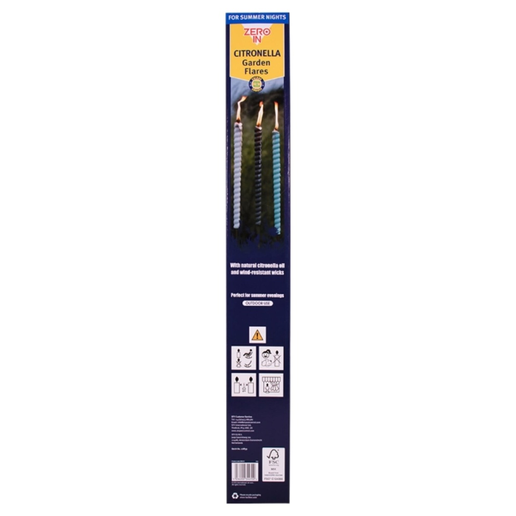 [ZER470] STV  Citronella Garden Flares - Close to Home - 3-Pack Image 