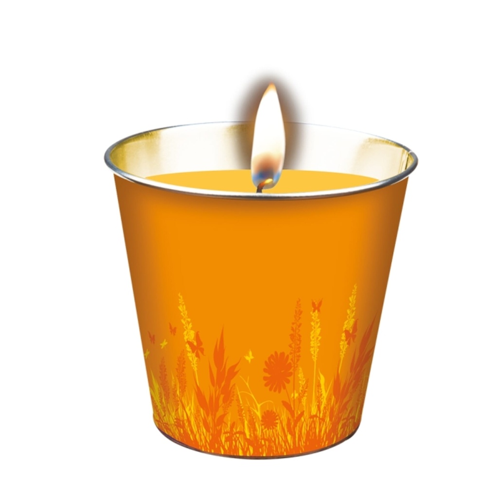 [ZER463] STV  Citronella Mini Candle Bucket - Beach Party - Assorted Colours Image 