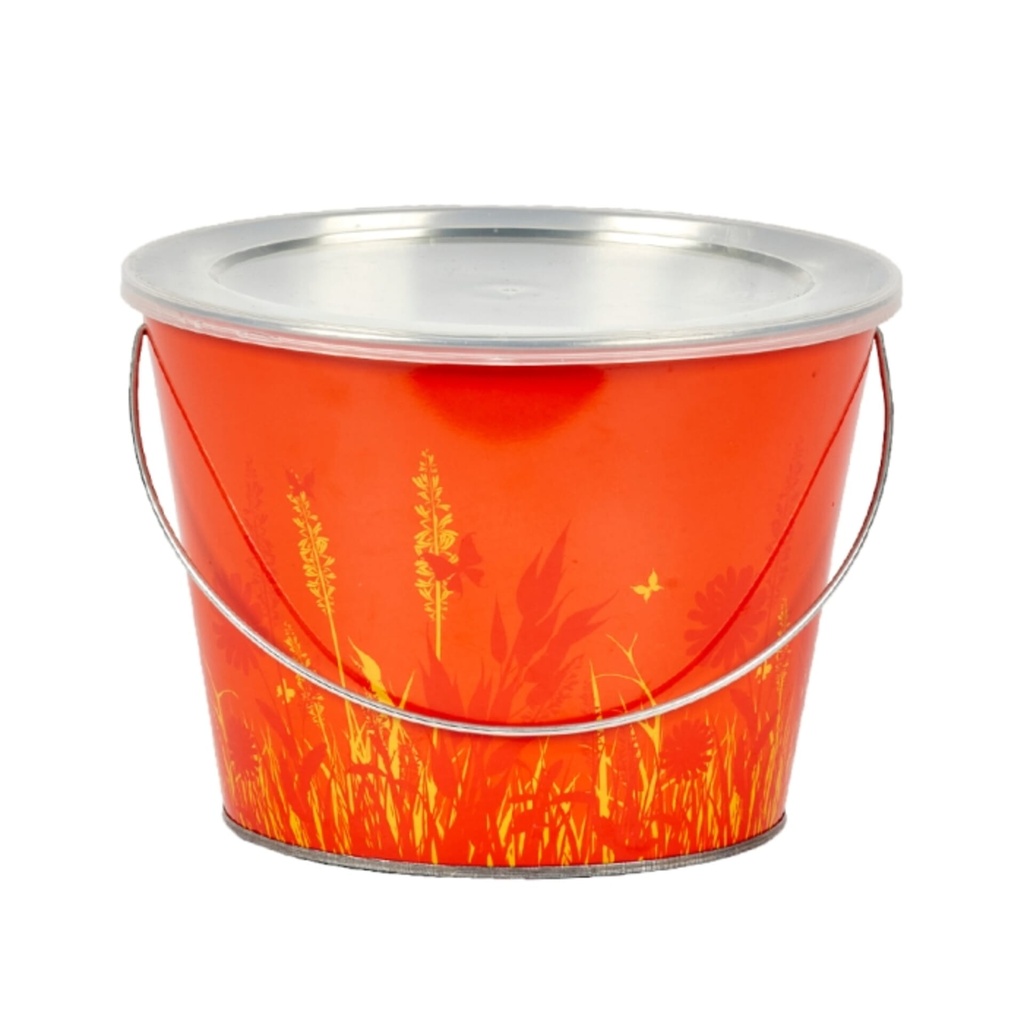 [ZER455] STV  Citronella XL Candle Bucket - Beach Party - Assorted Colours Image 