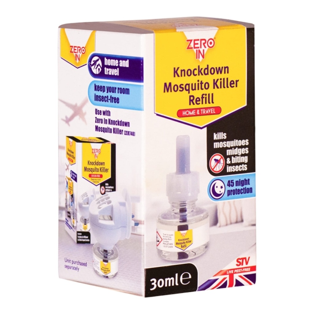 [ZER742] STV  Knockdown Mosquito Killer Refill - 30ml Image 