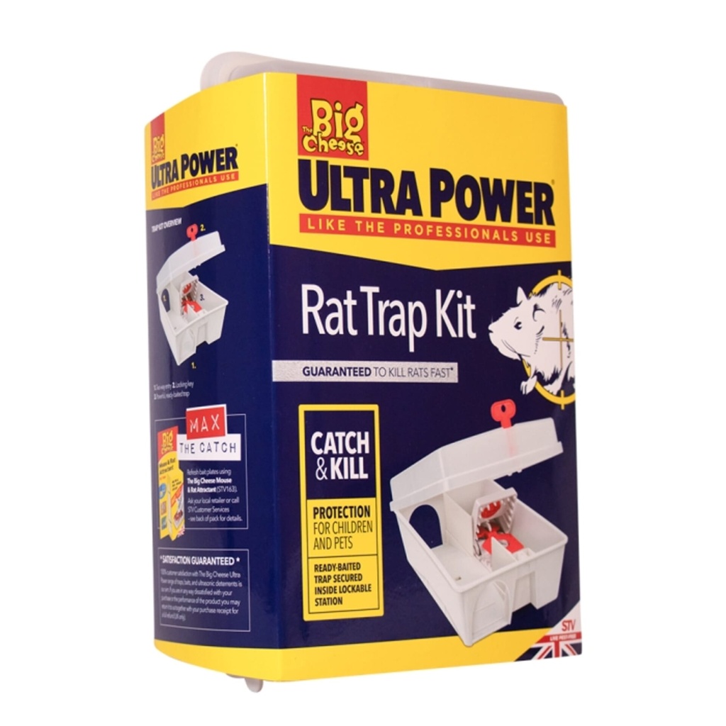 [STV564] STV  Ready-Baited Rat Trap Kit Image 