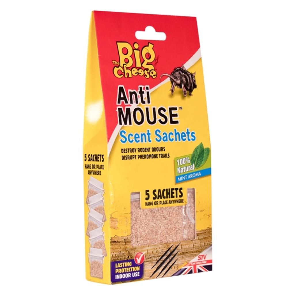 [STV401] STV Anti Mouse Scent Sachet - 5-Pack Image 