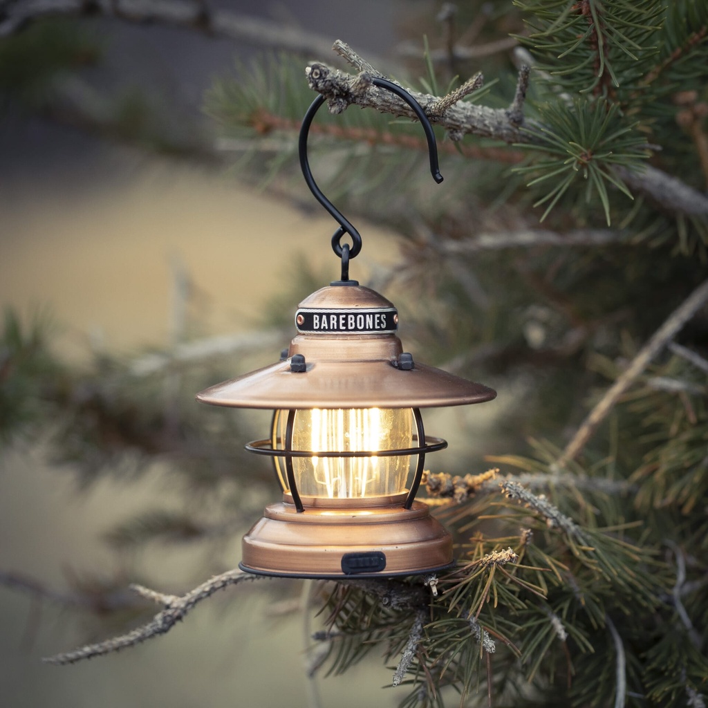 [LIV-275] BareBones - Edison Mini Lantern (Copper) Image 