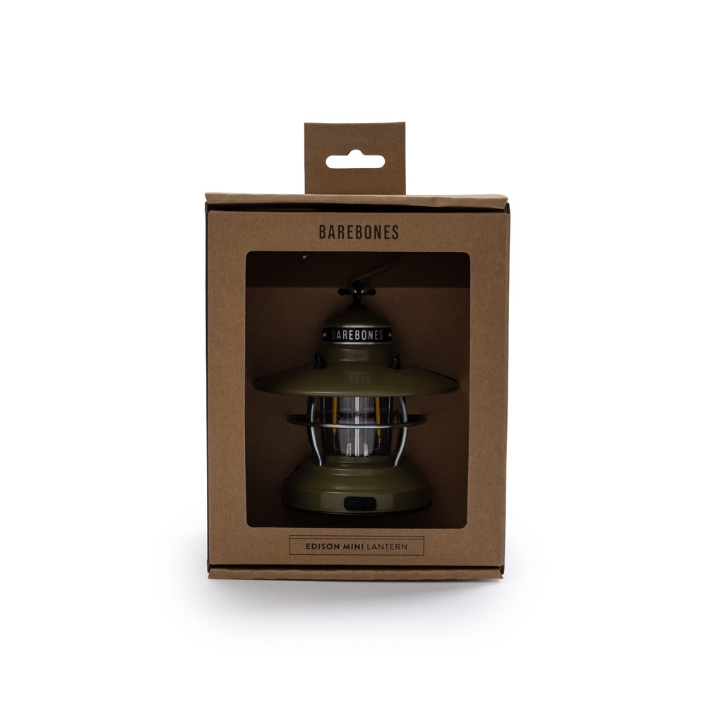 [LIV-292] BareBones - Edison Mini Lantern (Olive Drab) Image 