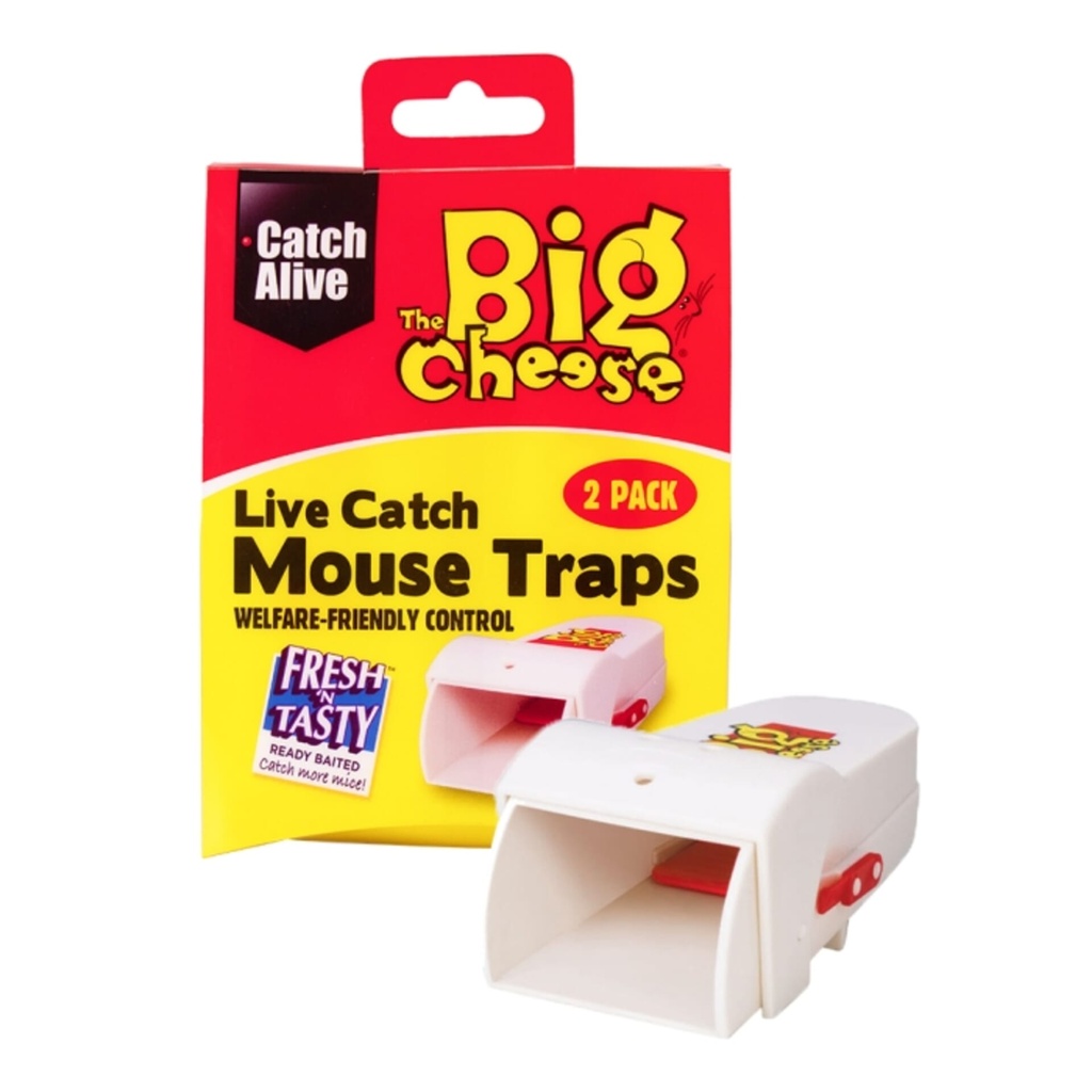 [STV155] STV Live Catch Mouse Trap - Twinpack Image 