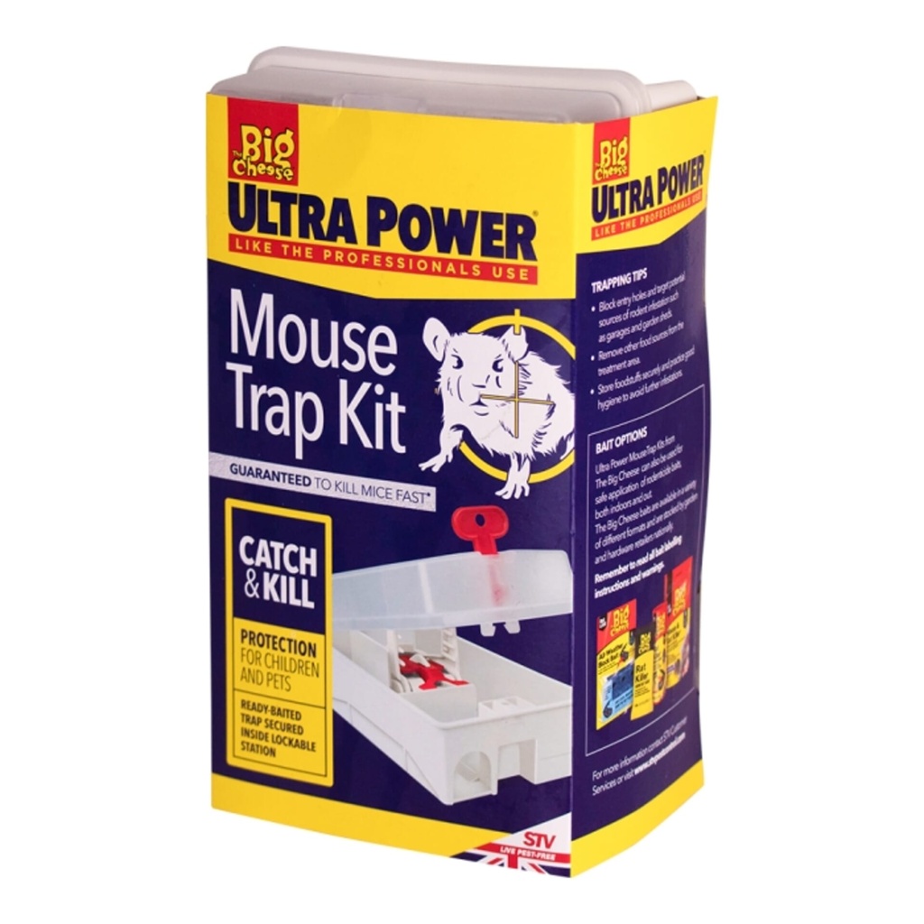 [STV563] STV Ready-Baited Mouse Trap Kit Image 