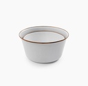 [CKW-397] BareBones - Enamel Mixing Bowl Set of 2 Eggshell Image 