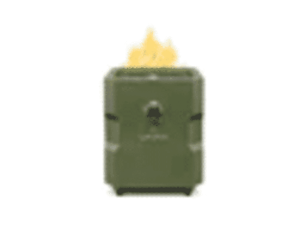 [TK-1043-DG] Tailgater X - Portable Gas Fire Pit - OD Green Image 