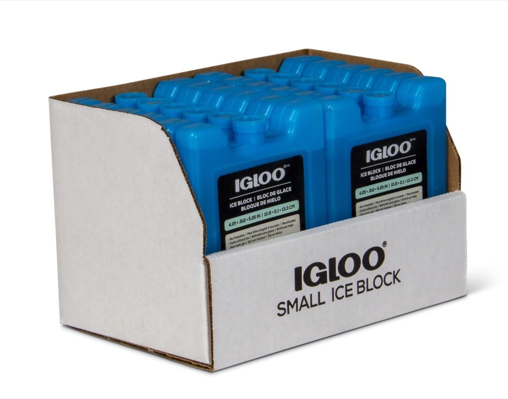 [00025197] 00025197-Igloo-Ice Block Small - Blue   Image 