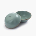 [CKW-425] BareBones - Enamel Bowl Green - set of 2 Image 