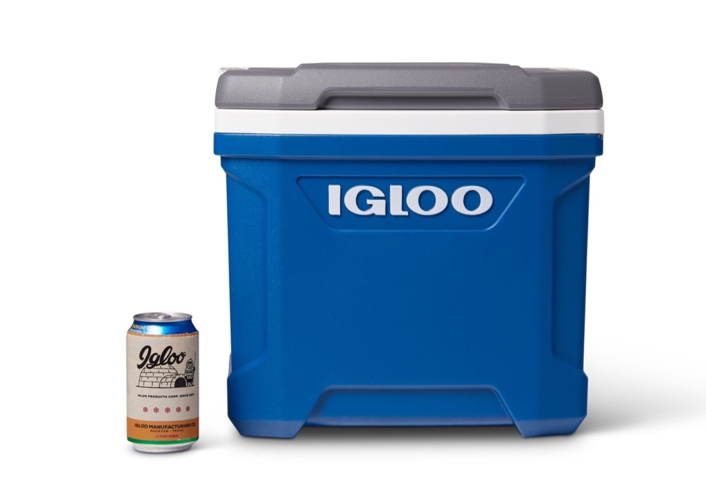 [00032625] 00032625-Igloo-Latitude 16 Cooler Box - Indigo Blue / Meteorite Image 