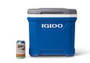 [00032625] 00032625-Igloo-Latitude 16 Cooler Box - Indigo Blue / Meteorite Image 