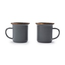 [CKW-375] BareBones - Enamel Espresso Cup - set of 2 Image 