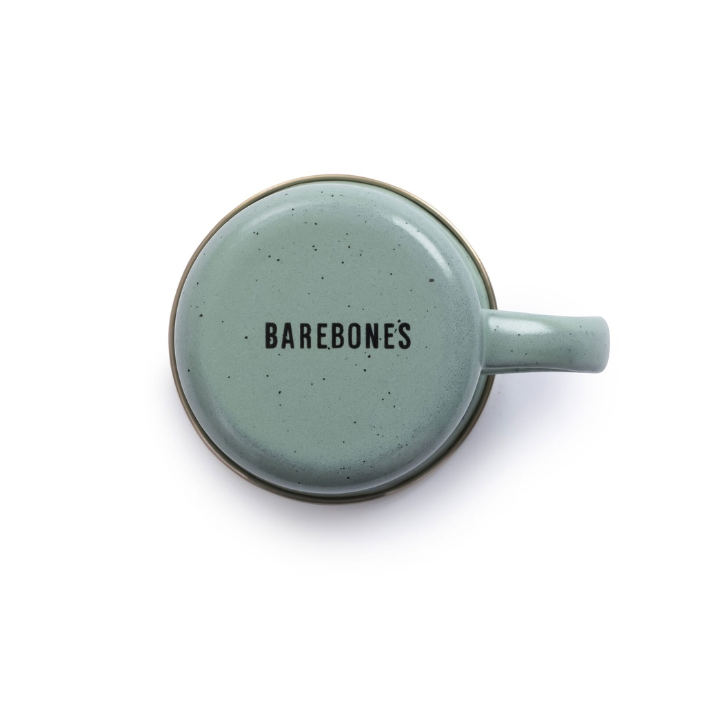 [CKW-429] BareBones - Enamel Espresso Cup Green - set of 2 Image 