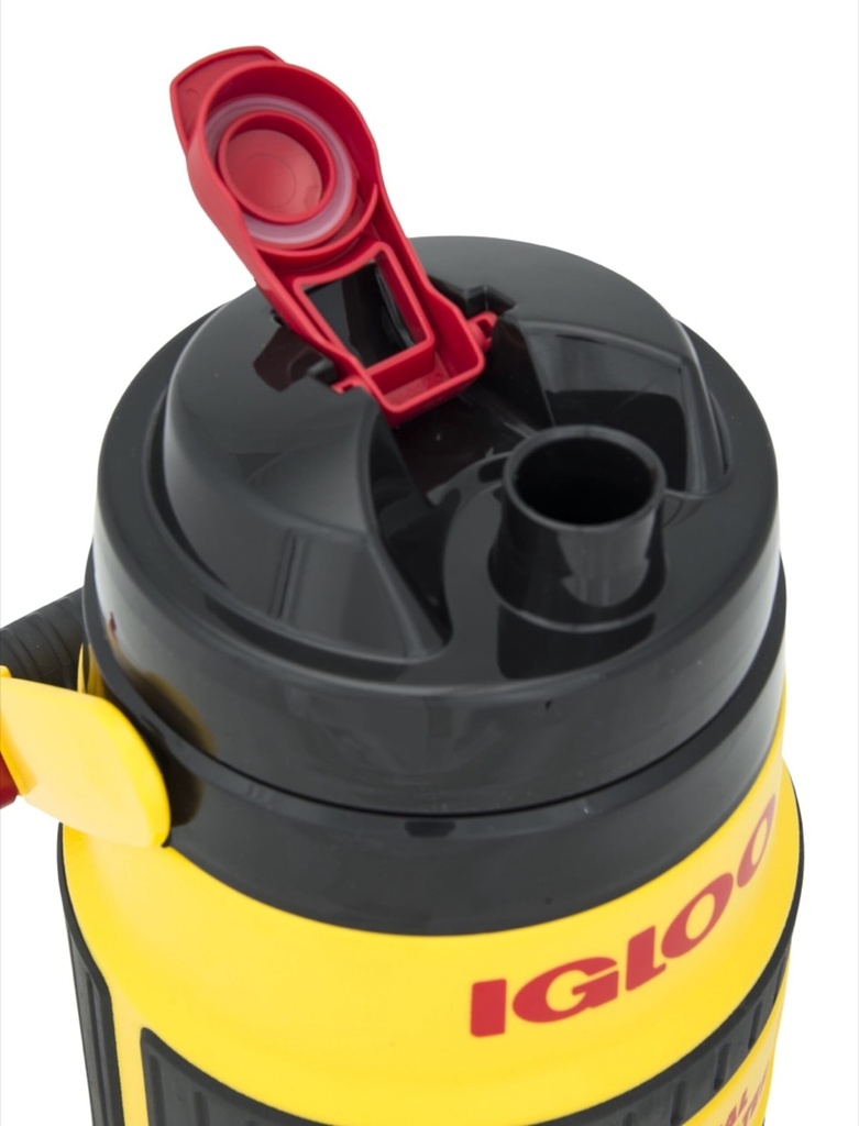 [00031008] Igloo-400 Series 80 Ounce Jug With Freeze Stick - Yellow.Black Image 