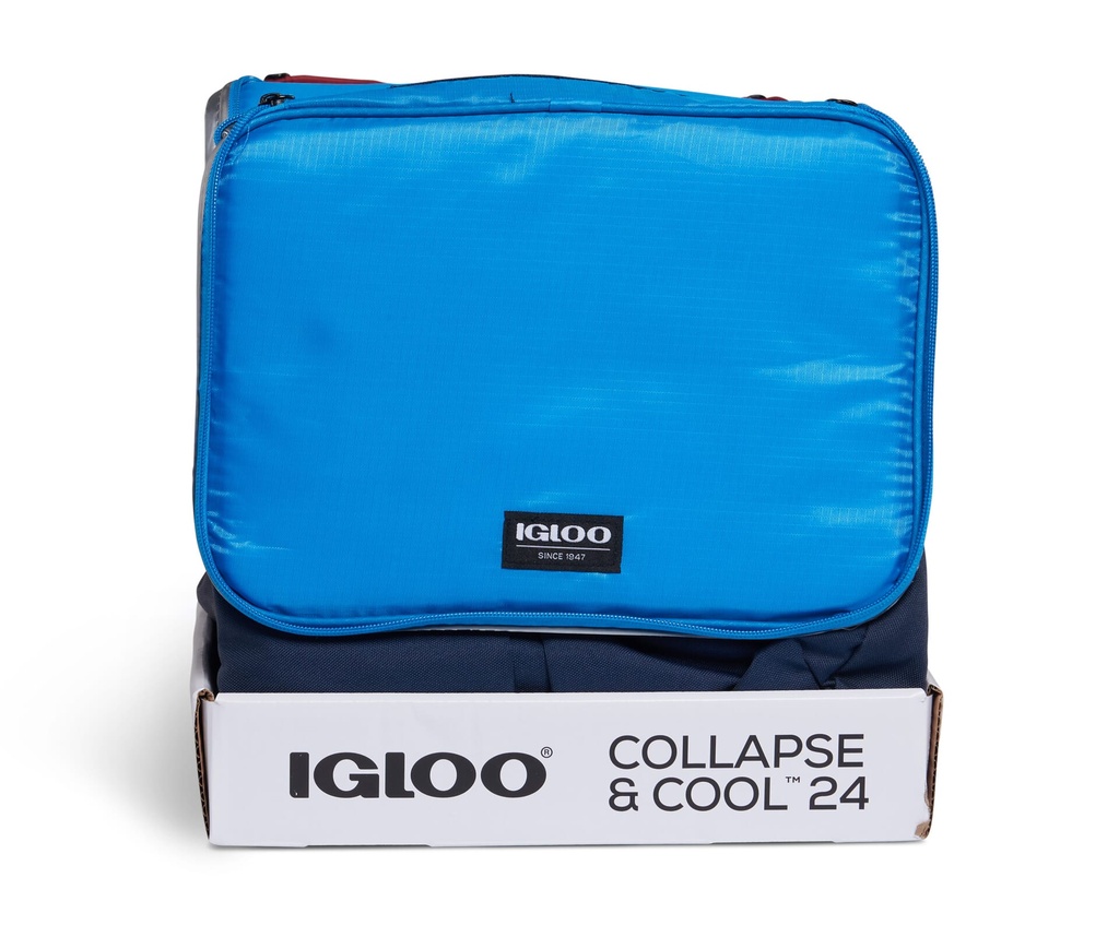 [00066486] Igloo-Collapse & Cool 24 Solid Assortment - Blue/Black  Image 