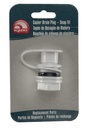 [00024010] Igloo-Drain Plug - Triple Snap - White  Image 