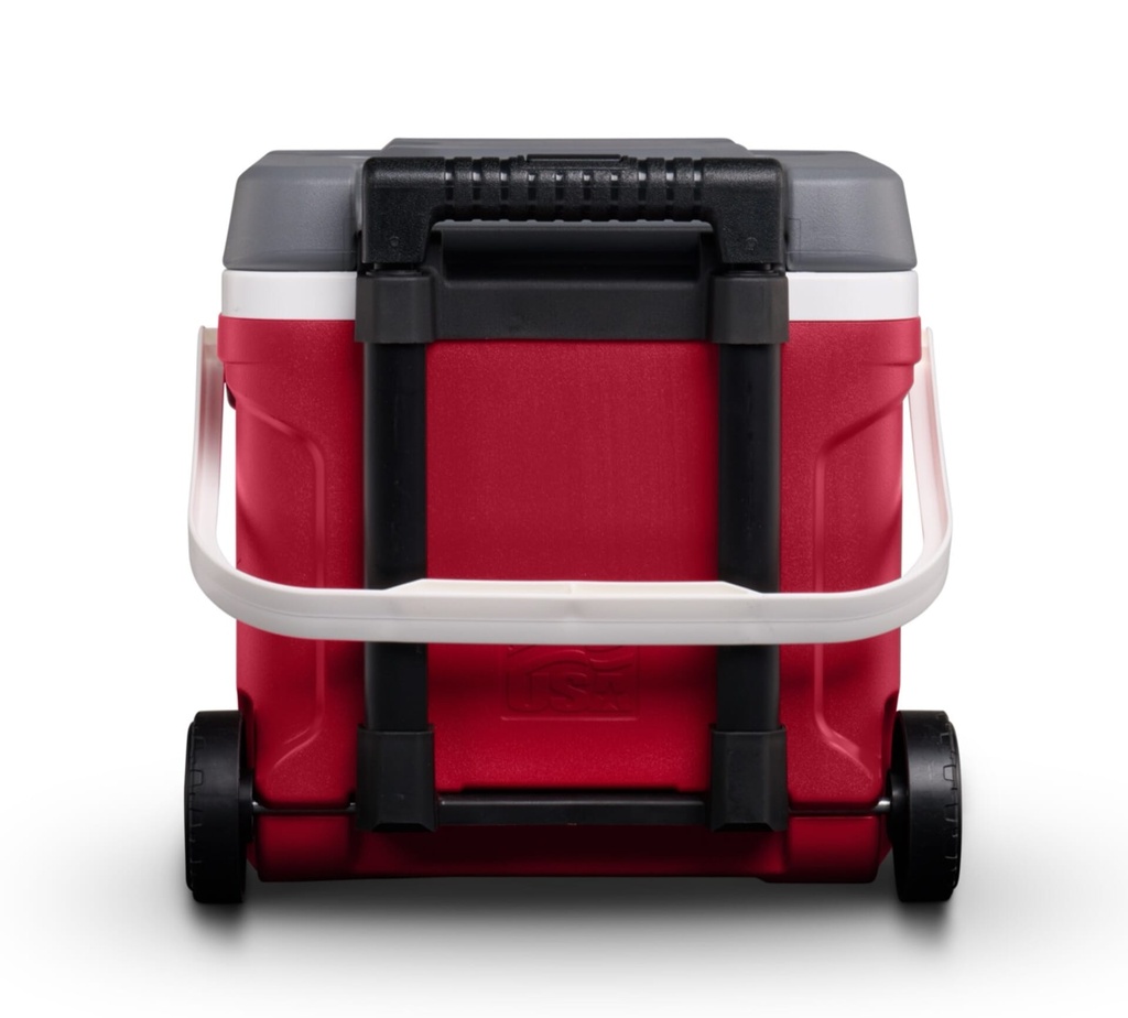 [00034806] Igloo-Latitude 16 Roller Cooler - Industrial Red /Meteorite Image 