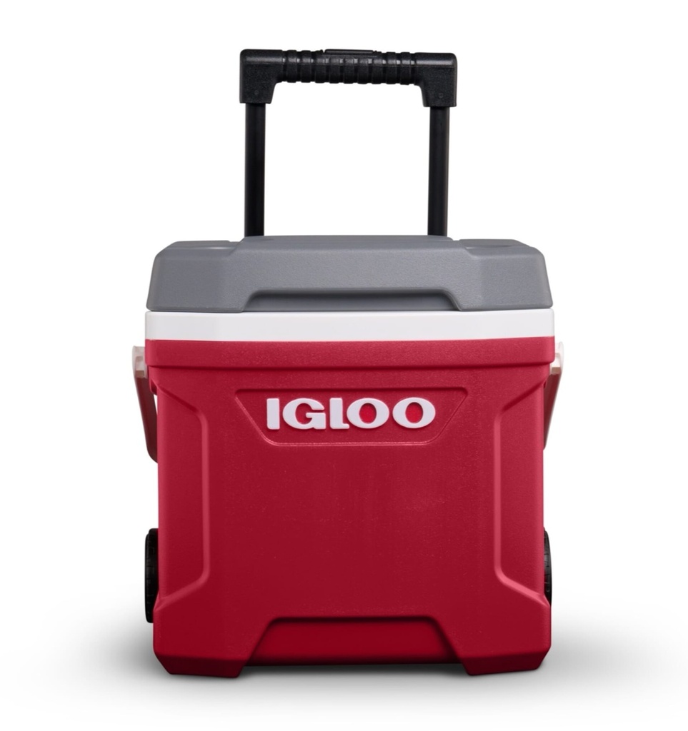 [00034806] Igloo-Latitude 16 Roller Cooler - Industrial Red /Meteorite Image 