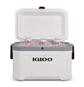 [00050541] Igloo-Latitude Marine Ultra 54 Cooler Box - White / Moonscape Gray Image 