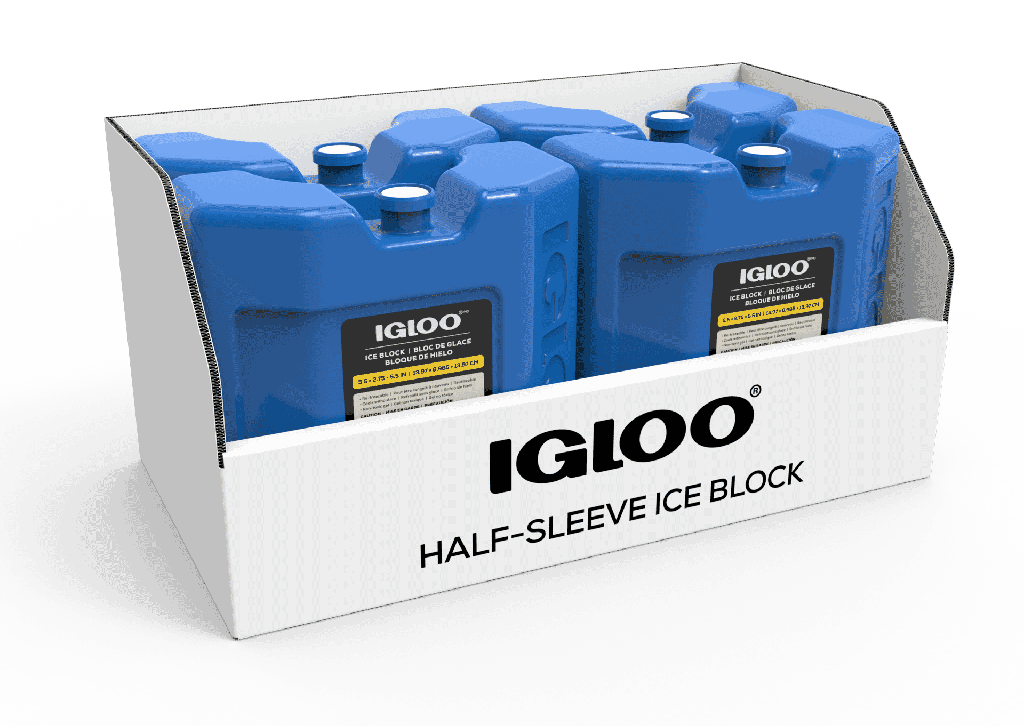 [00025462] Igloo-MaxCold® Ice ½ Sleeve - Blue  Image 