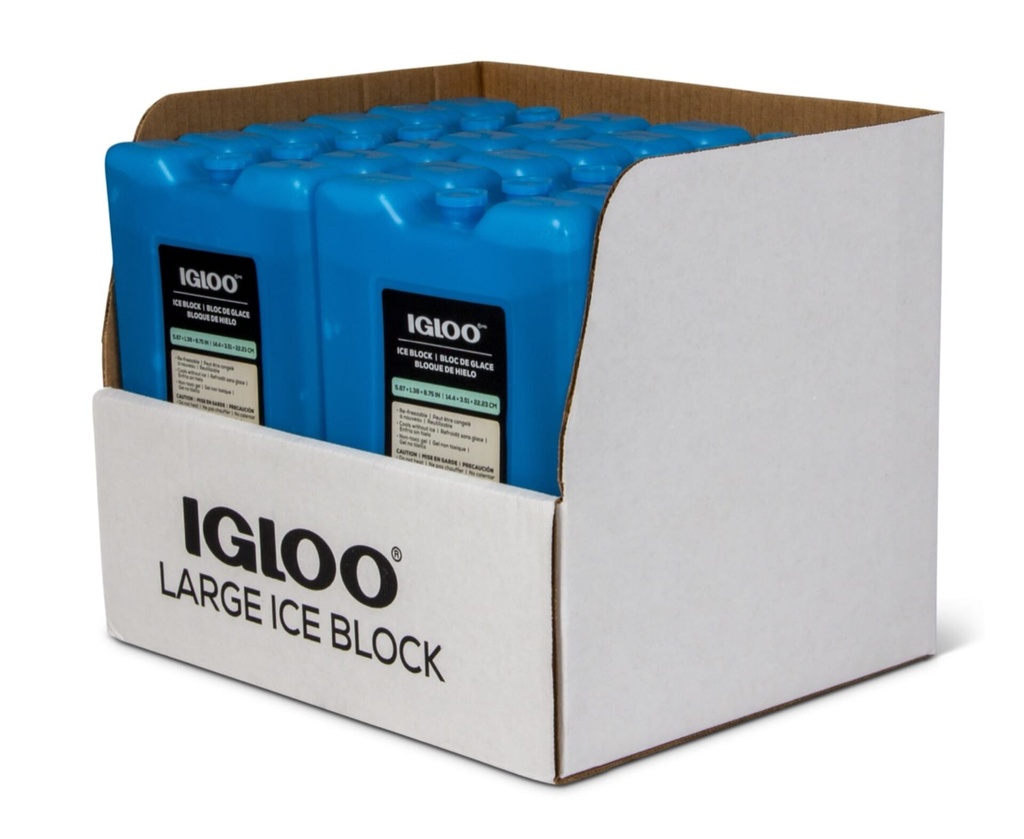 [00025201] Igloo-Maxcold Ice Large Freeze Block - Blue   Image 