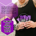 [DZLV12] Klean Freak - Body Wipes - Dozen Pack - Lavender Image 