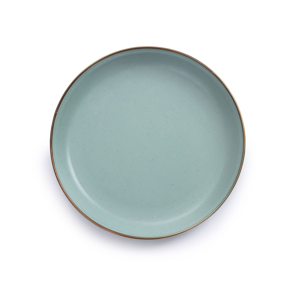 [CKW-427] BareBones - Enamel Salad Plate Green- set of 2 Image 