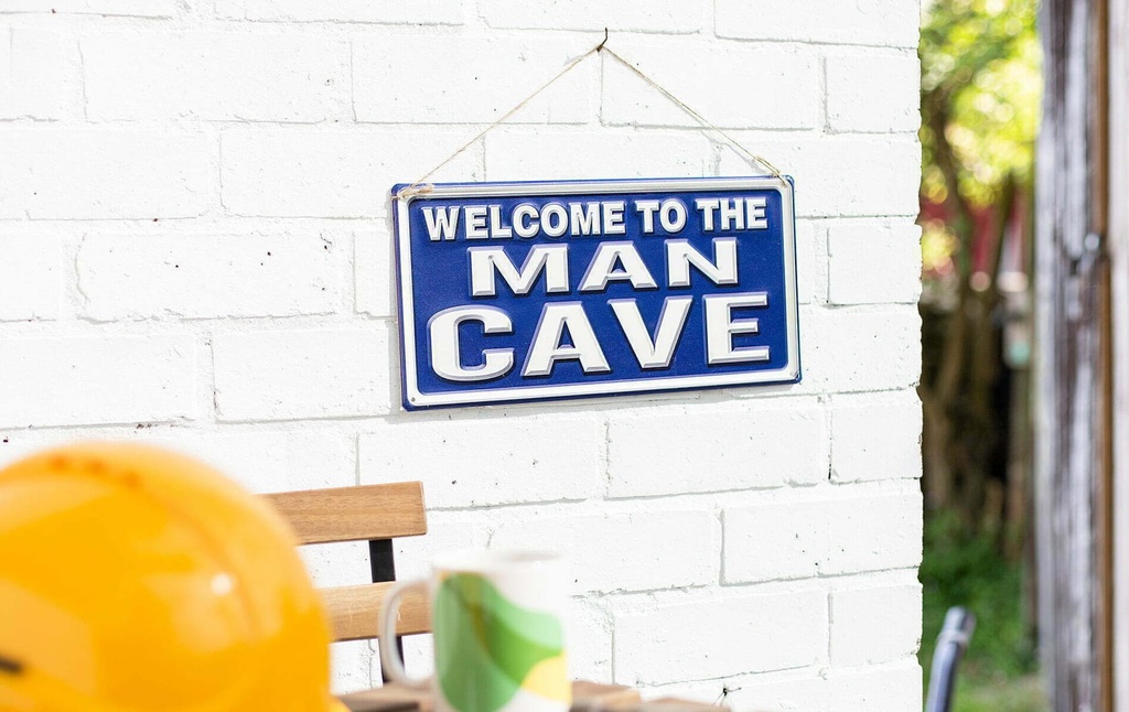 [55550] La Hacienda - Welcome to the Man Cave Wall Sign Image 