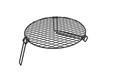 [CKW-477] BareBones - Fire Pit Grill Grate (Circular) Image 