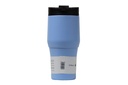 [HV134-BB-14] Moya "High Tide" 380ml Travel Coffee Mug Black/Powder Blue  Image 