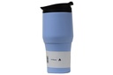 [HV134-BB-14] Moya "High Tide" 380ml Travel Coffee Mug Black/Powder Blue  Image 